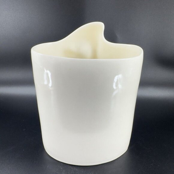 Sara Lund Face Vase Mother and Child Hand Made Stoneware Pottery Artist Signed - Picture 9 of 13